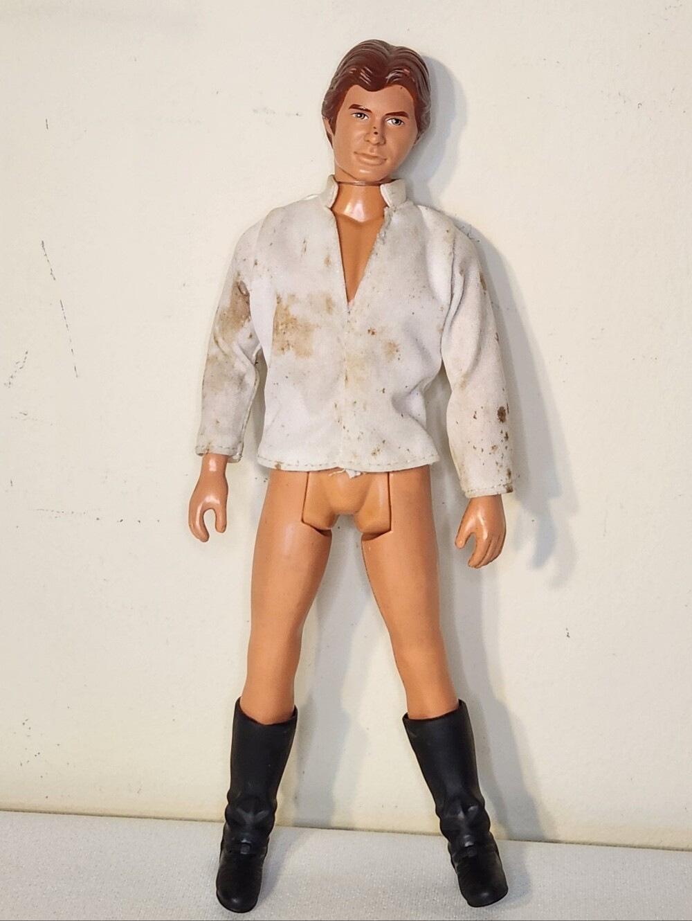 Vintage Kenner Star Wars Han Solo Doll 12” Action Figure Large Head Variant